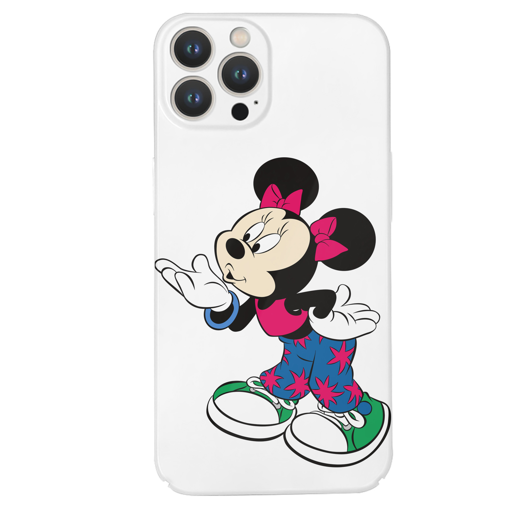 （画像用） ミッキーマウス Mickey Mouse 【iPhone 14シリーズ対応】ハードケース